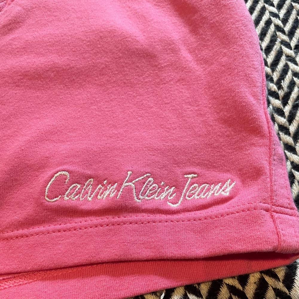 Girls Calvin Klein jeans soft comfy shorts